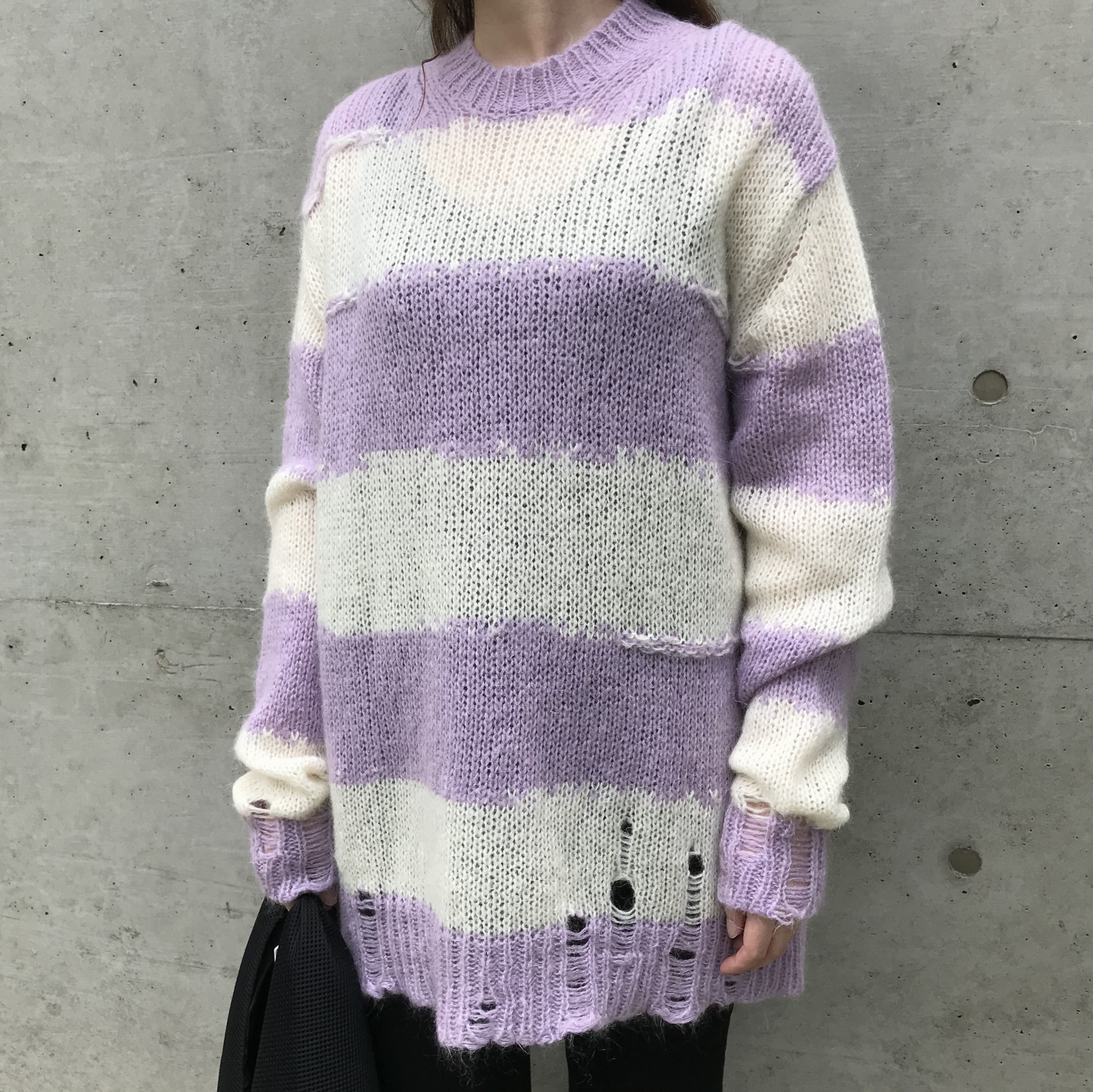 acne studios ダメージニット