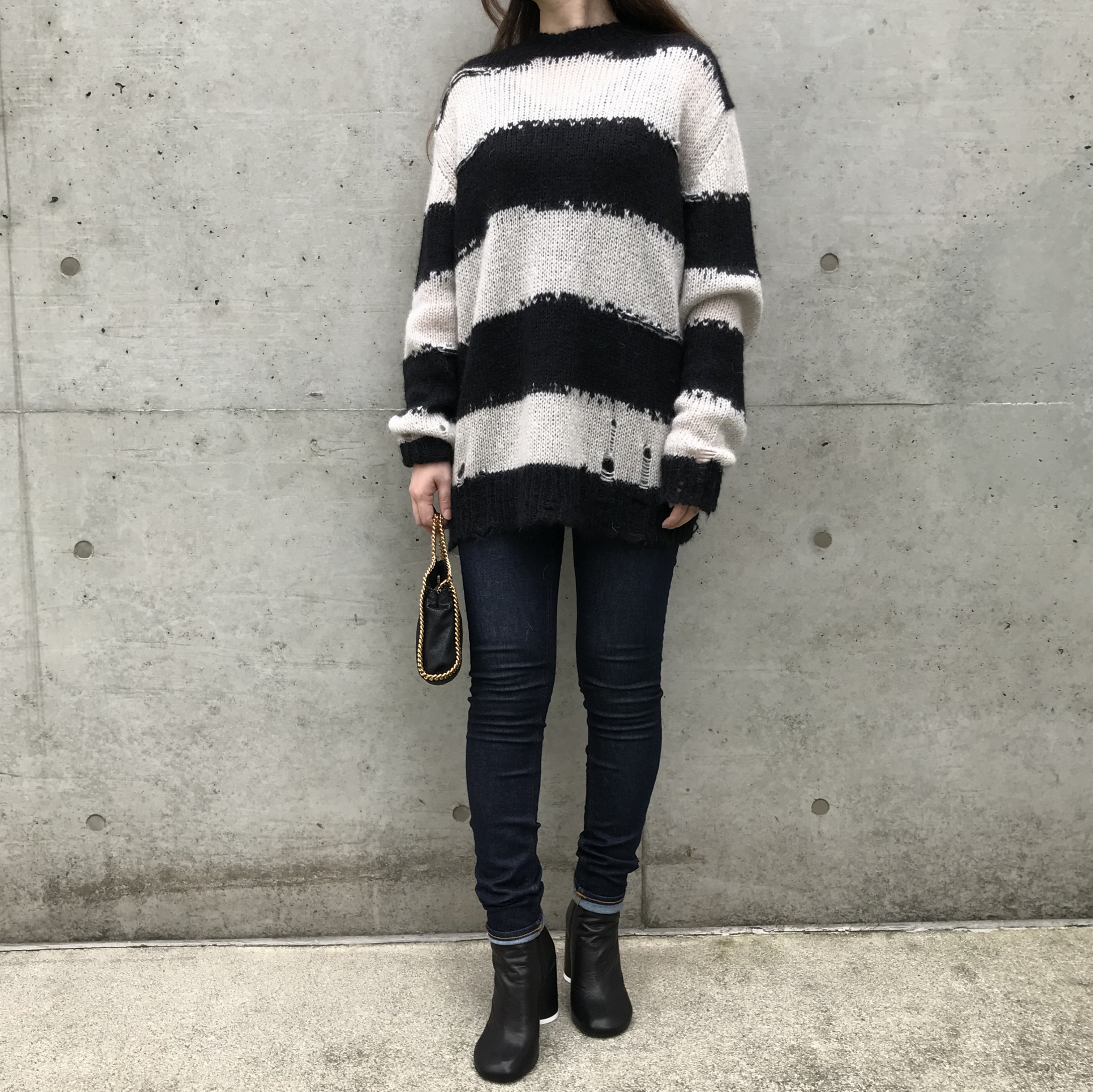 acne studios ダメージニット