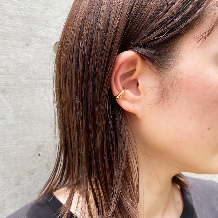 新品 TOM WOOD EAR CUFF Slim イヤーカフ シルバー L