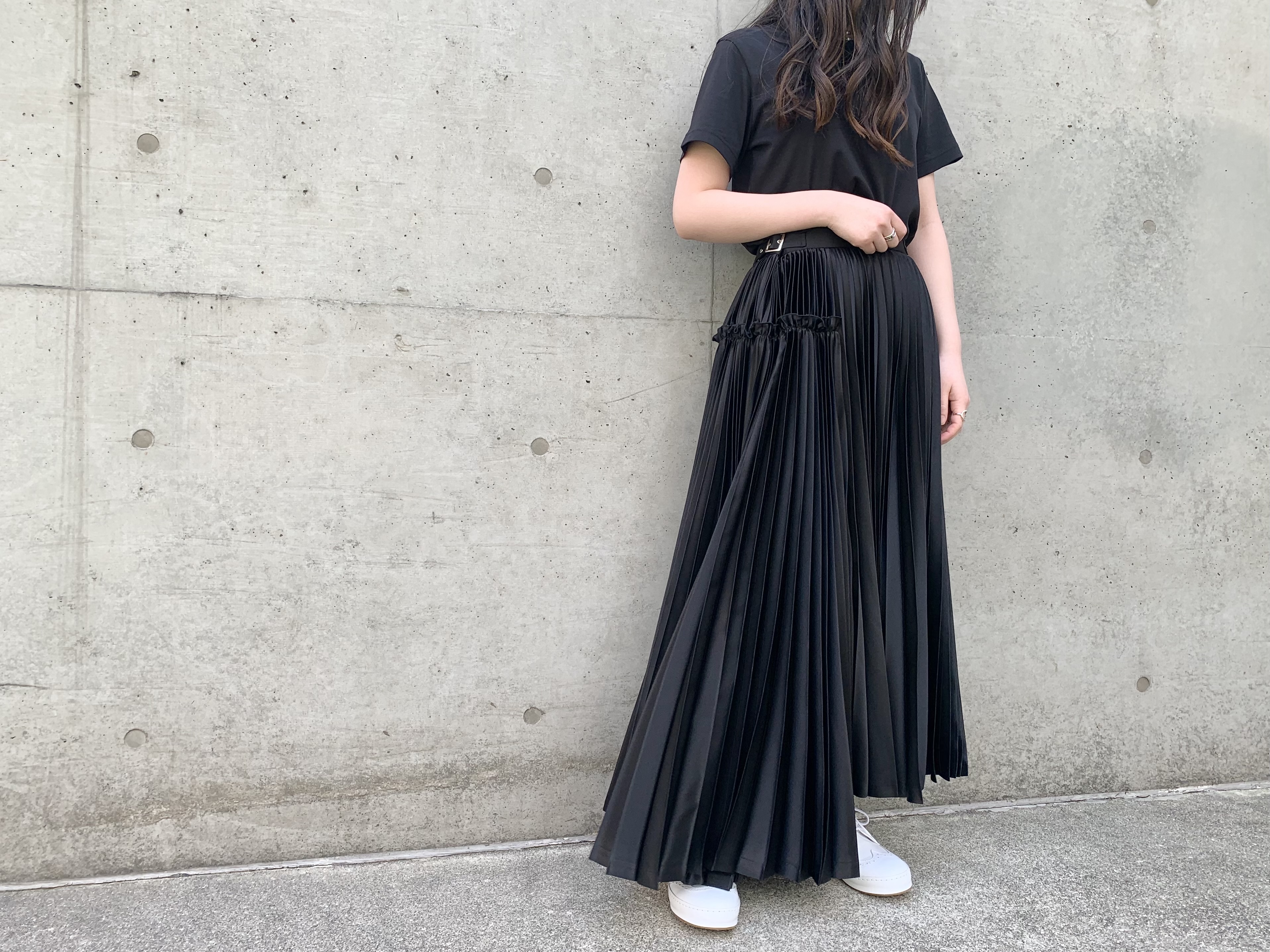 レビュー投稿で選べる特典 noir kei ninomiya 21ss プリーツスカート