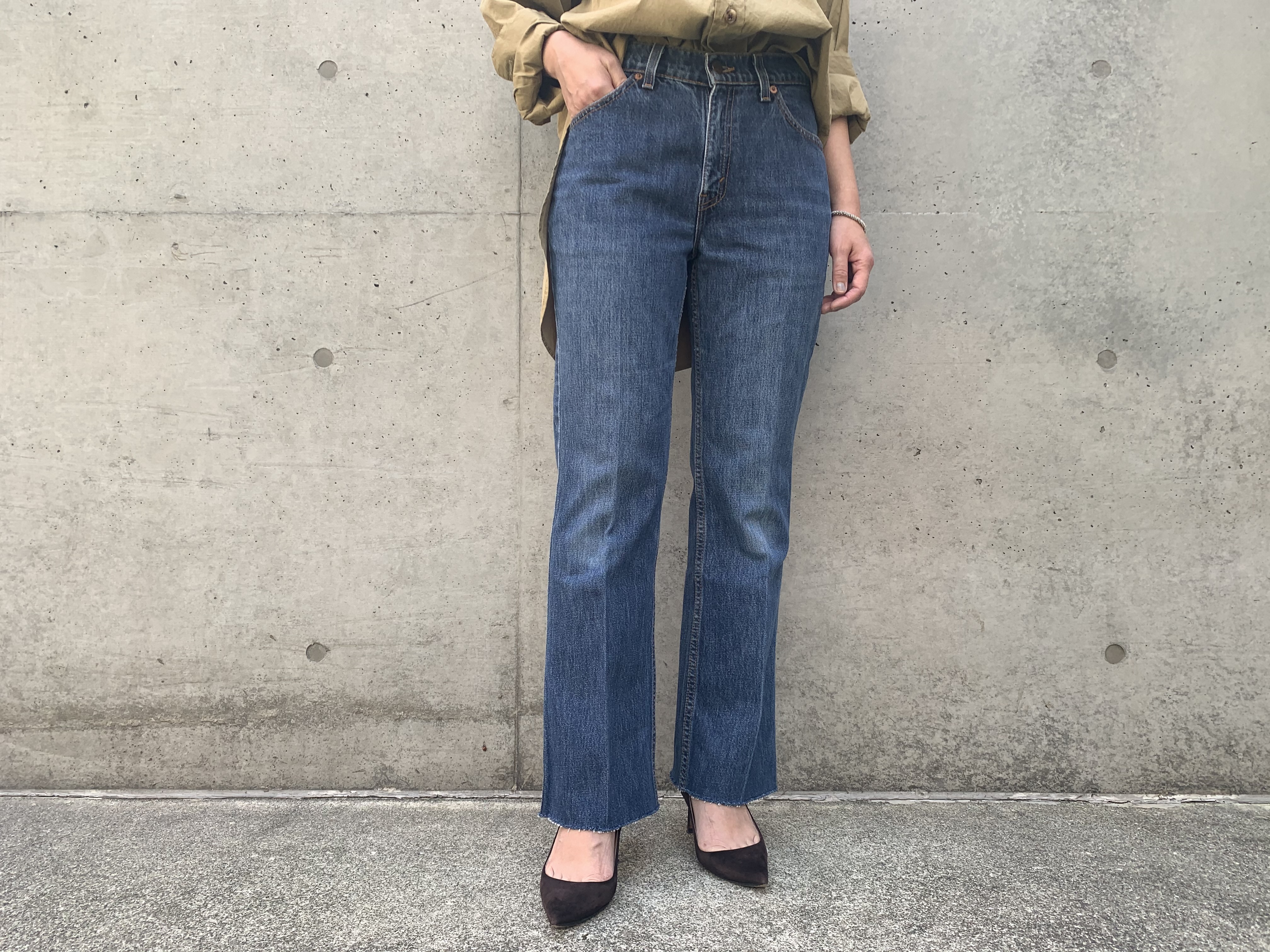 iena購入　violette room　リメイク Levi's　501 w30