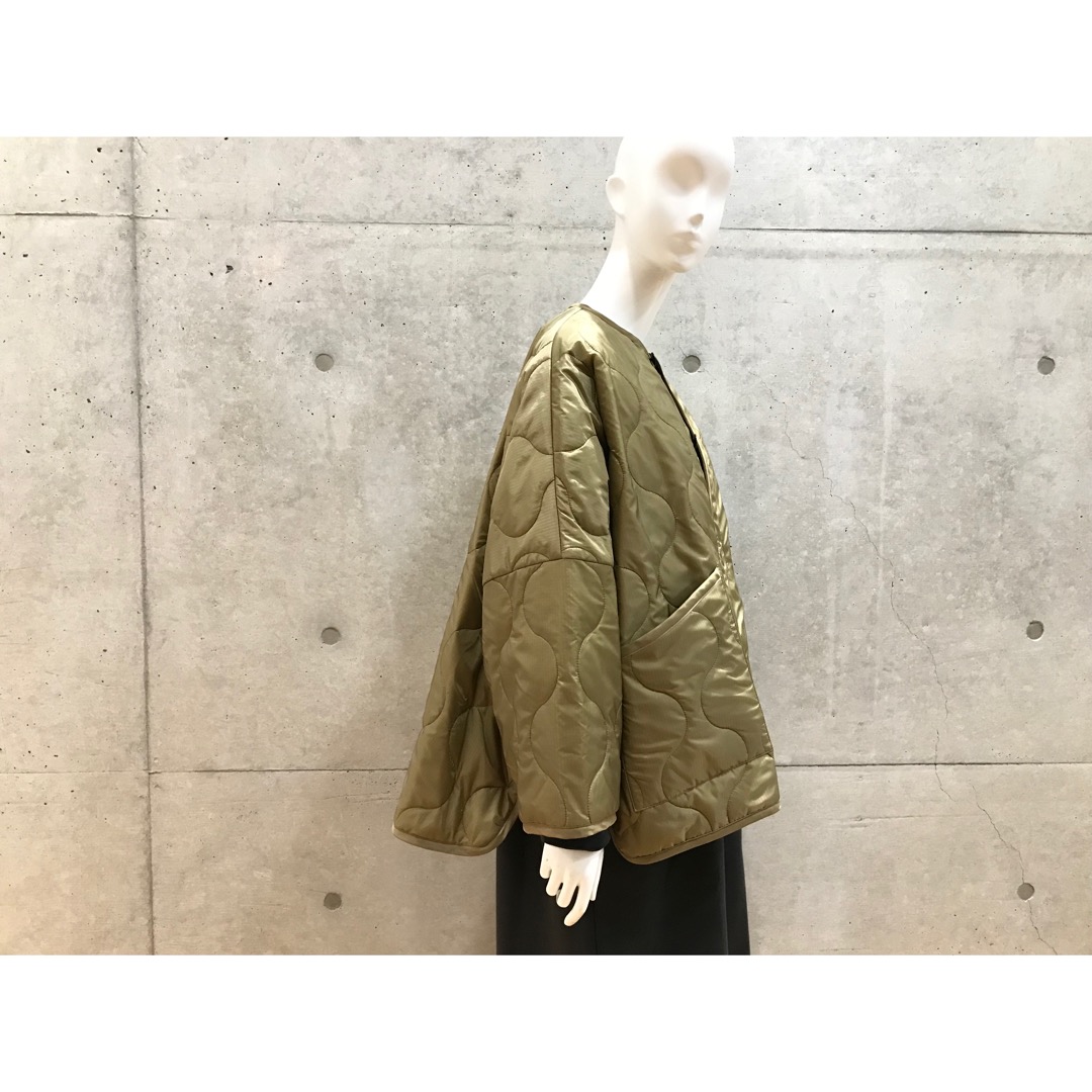 HYKE キルティング　QUILTED BIGLINER JACKET サイズ1